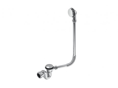 Слив-перелив McAlpine (МакАлпайн) BRASSTRAP-50-CP для ванны 