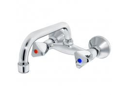 Смеситель для кухни В.П. П-образн.излив Лазер 1103361,керамика 1103362