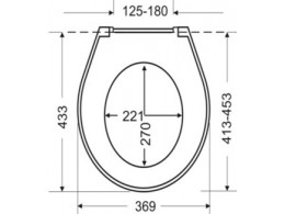 Сиденье Haro "Tablas Premium", с микролифтом, C4501H, быстросъемное, дюропласт, белое (для унитаза Ideal Standard Connect E803501)
540785
