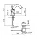 Смеситель Webert OTTOCENTO OT 730101