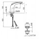 Смеситель Webert ARIA AI 830102