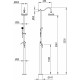 Душевая стойка Timo Arisa SX-5000 /00 chrome