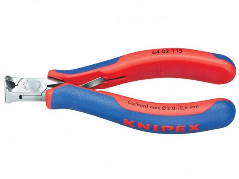 Кусачки торцевые для электроники KNIPEX KN-6402115