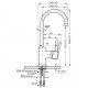 Смеситель для кухни KRONA Lux Варион 9247973