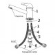 Смеситель для раковины Элит Варион 7340833