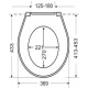 Сиденье Haro "Tablas", быстросъёмное, C4501H, дюропласт, белое
540778
